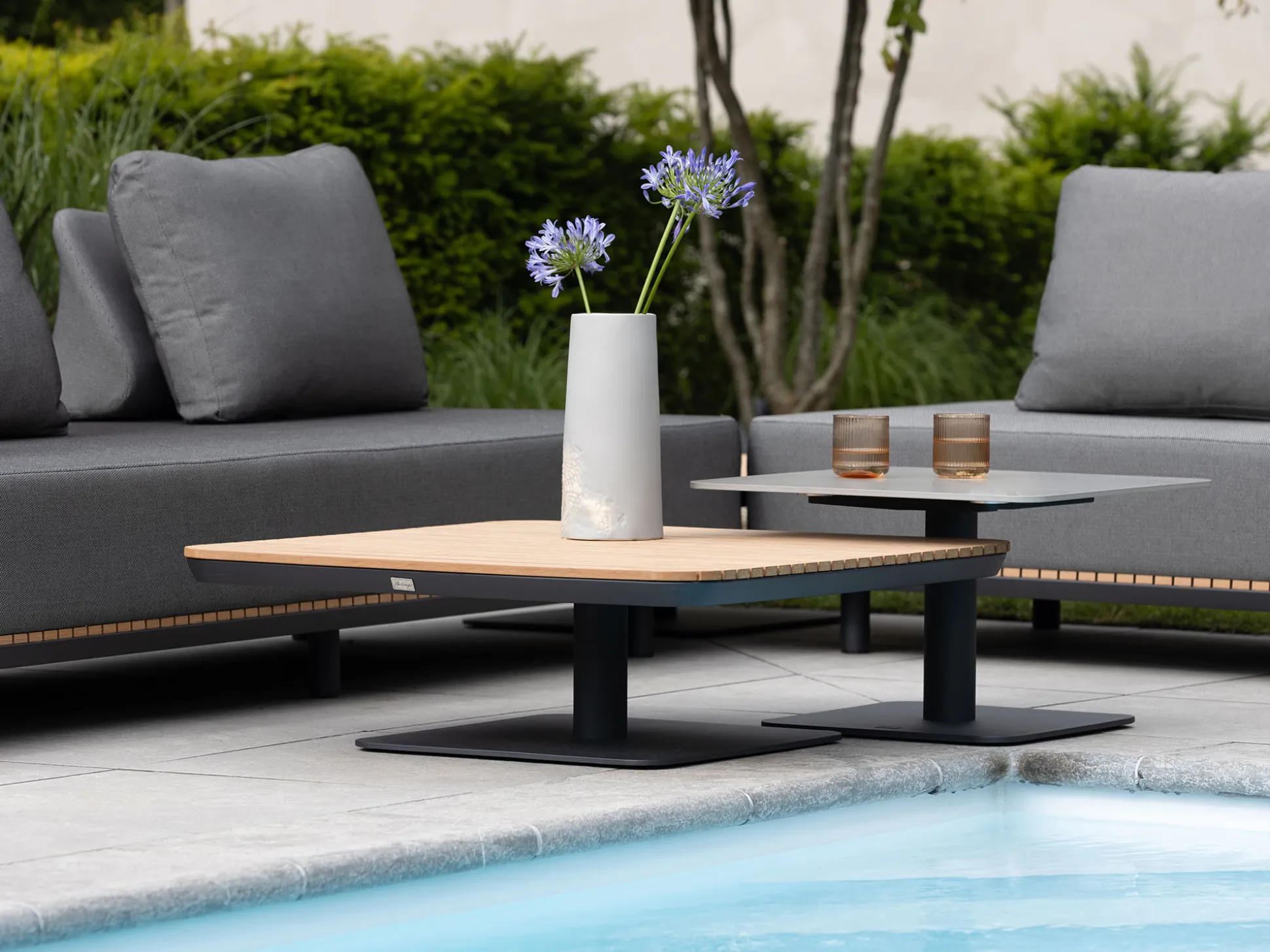 Bellagio San Lupo lounge tuintafel 90x90x28,5cm