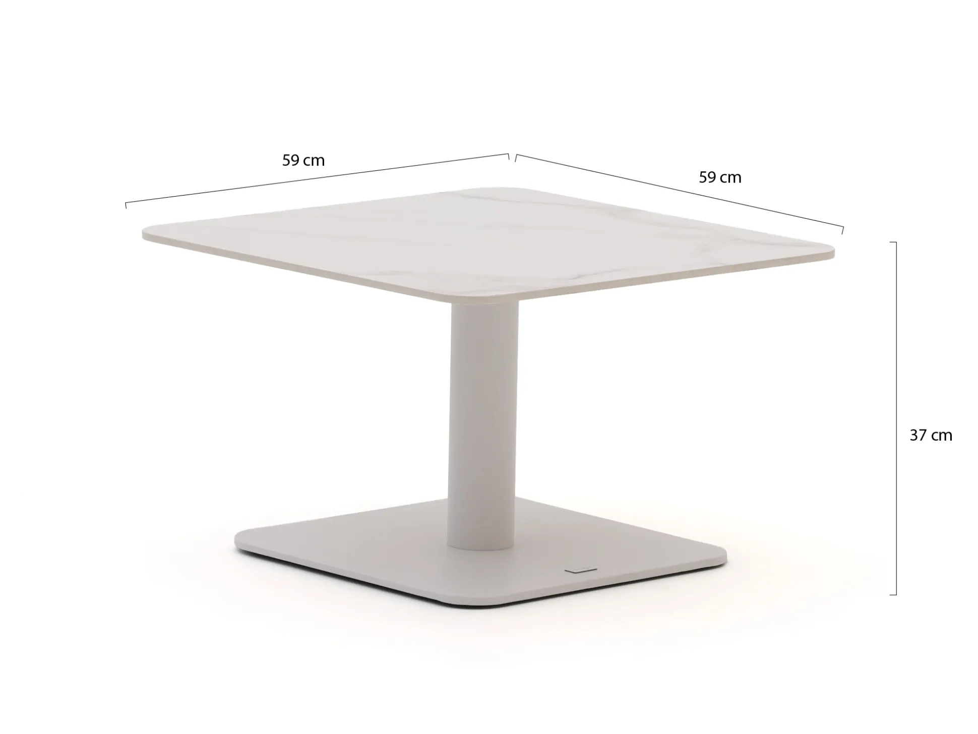 Bellagio San Lupo lounge tuintafel 59x59x37cm