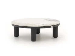 Bellagio Sarsina lounge tuintafelset ø85cm(h:27cm)/ø65cm (h:21cm)