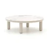 Bellagio Sarsina lounge tuintafelset ø85cm(h:27cm)/ø65cm (h:21cm)