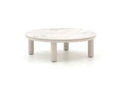 Bellagio Sarsina lounge tuintafelset ø85cm(h:27cm)/ø65cm (h:21cm)
