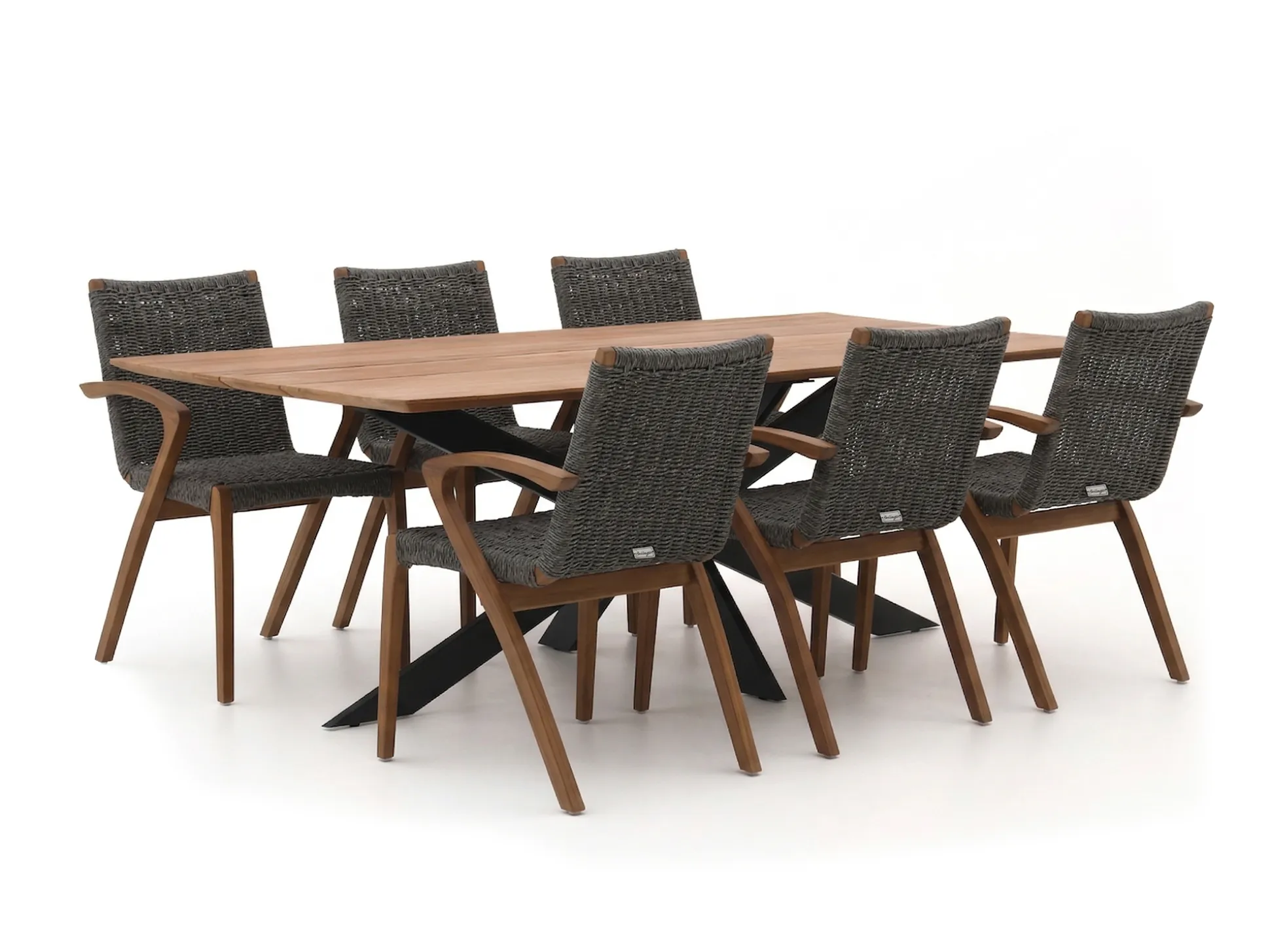 Bellagio Tredozio/Furato 220cm dining tuinset 7-delig