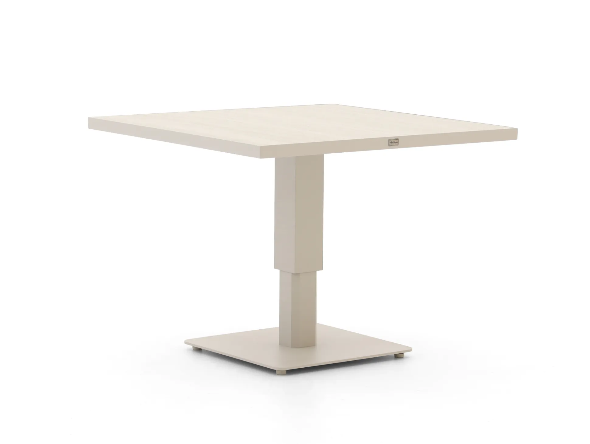 Bellagio Usini lounge/dining tuintafel 90x90x45/68cm verstelbaar