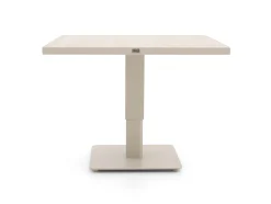 Bellagio Usini lounge/dining tuintafel 90x90x45/68cm verstelbaar