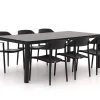 Bellagio Valli/La Fonte 220cm dining tuinset 7-delig
