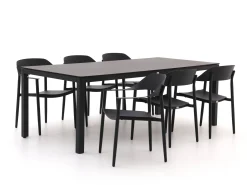 Bellagio Valli/La Fonte 220cm dining tuinset 7-delig