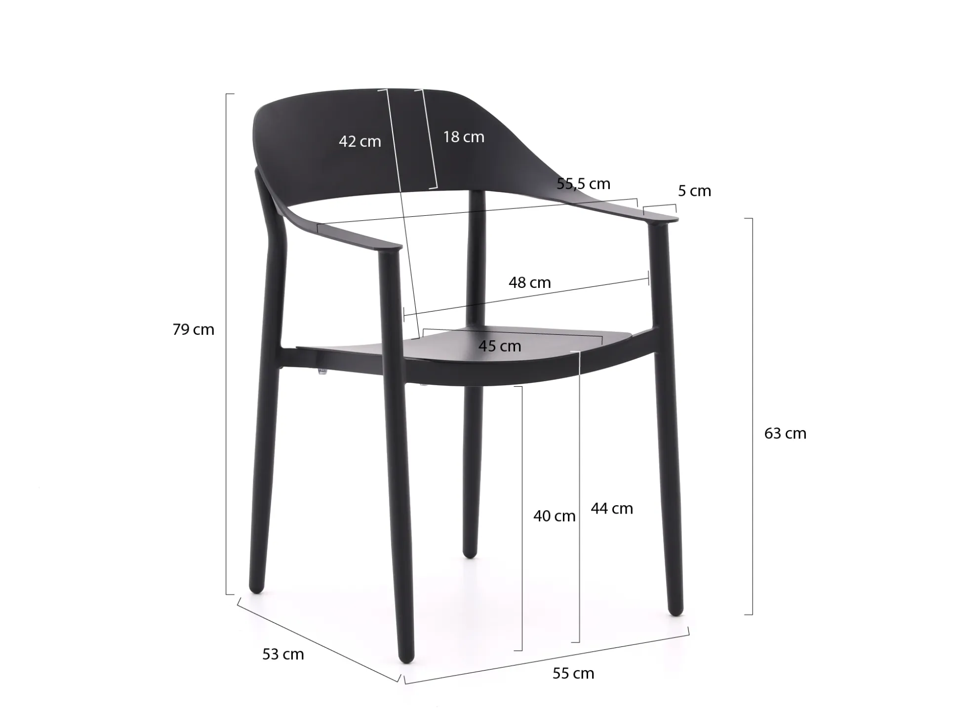 Bellagio Valli/La Fonte 220cm dining tuinset 7-delig
