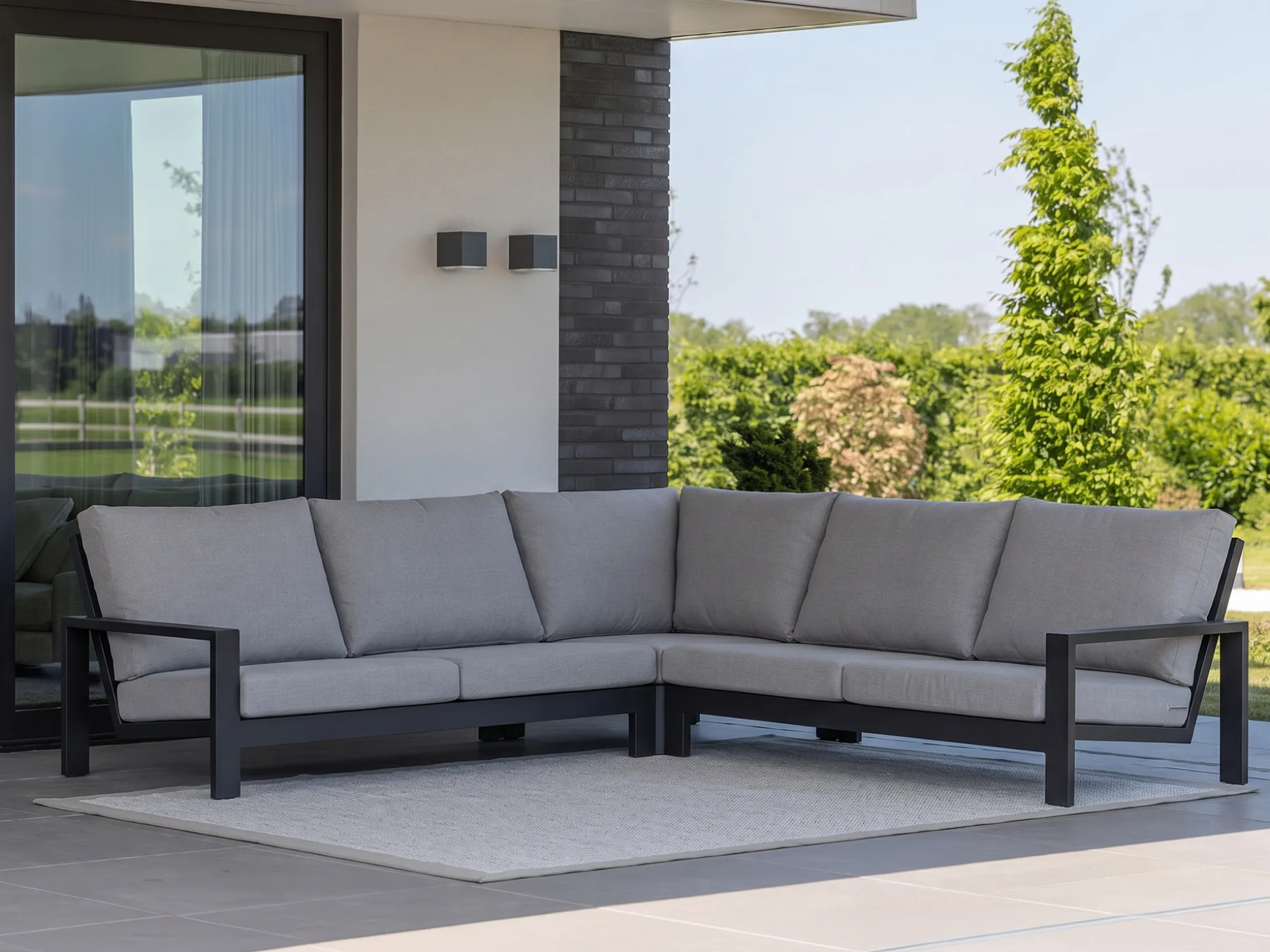 Bellagio Vezzano hoek loungeset 3-delig 5-zits