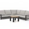 Bellagio Vezzano/ROUGH-X hoek loungeset 4-delig 5-zits