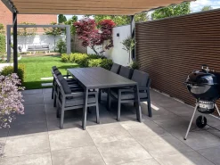 Bellagio Vinadio 255cm low dining tuinset 7-delig