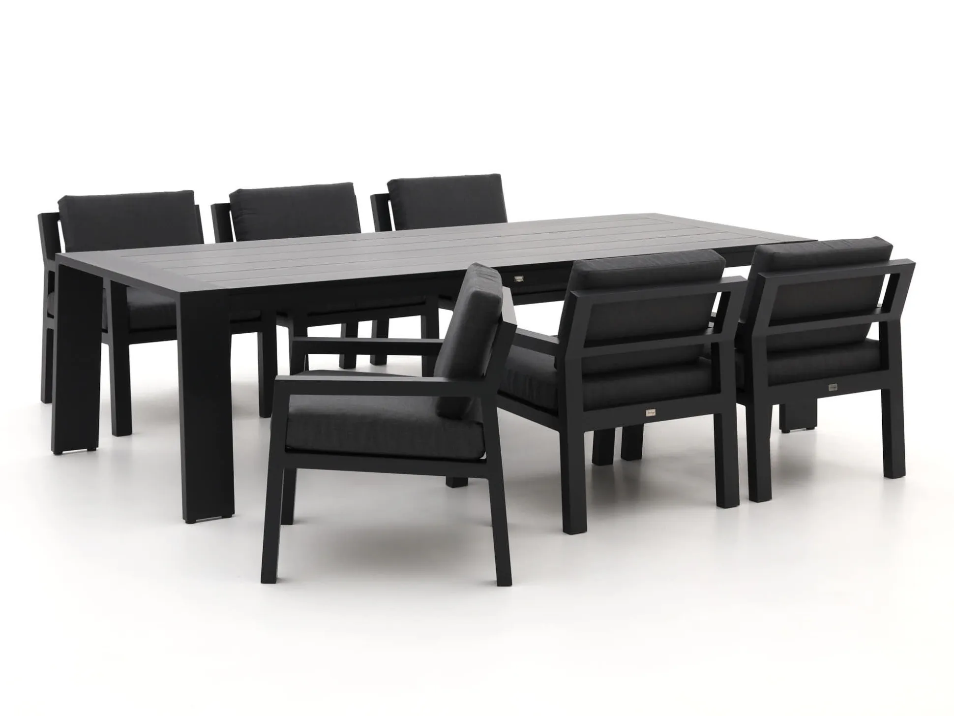 Bellagio Vinadio 255cm low dining tuinset 7-delig