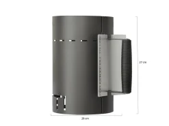 Boretti barbecue brikettenstarter 28x18x27cm