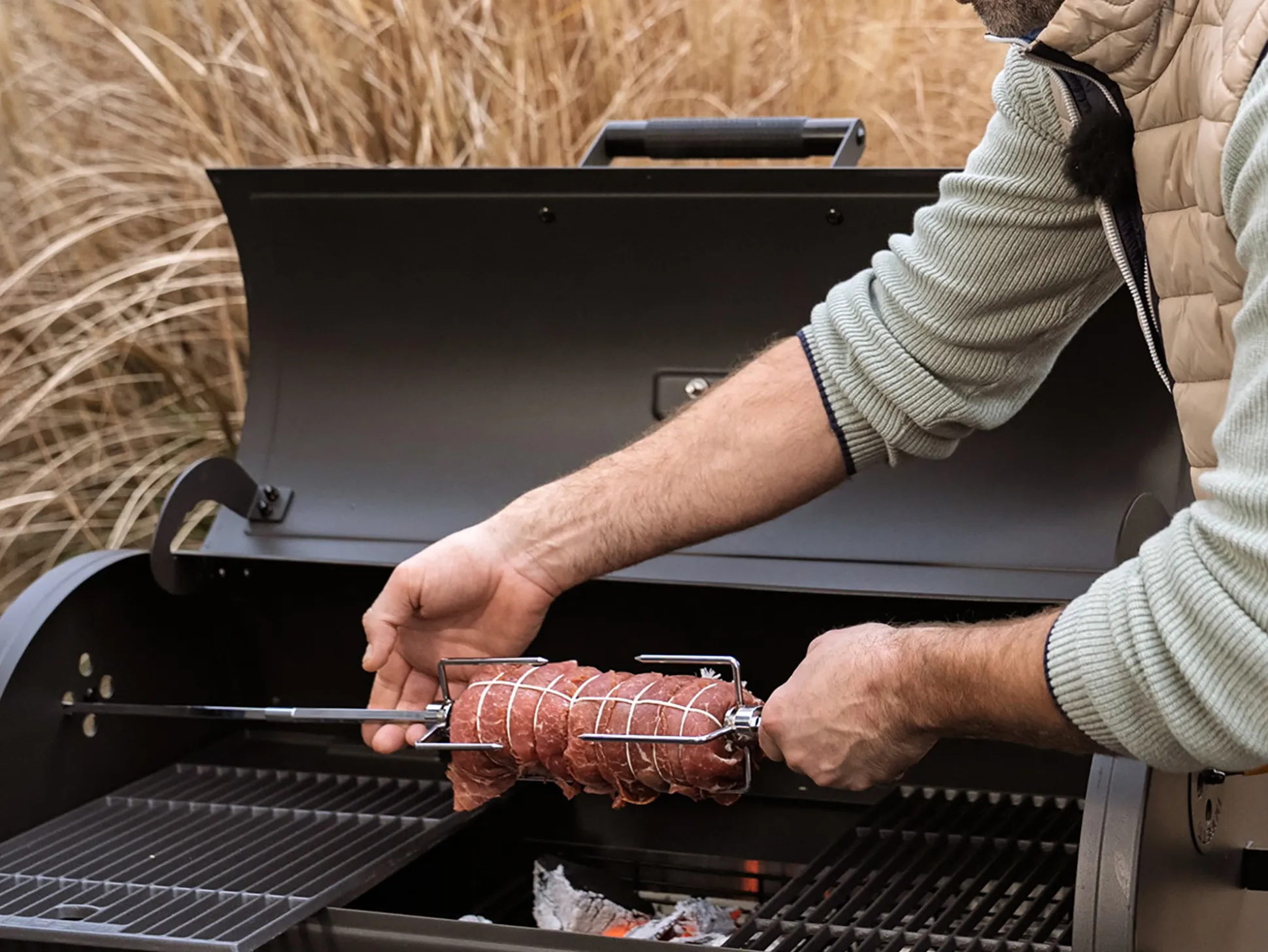 Boretti barbecue draaispit 22x104x17cm t.b.v. Barilo 2.0/Fratello 2.0