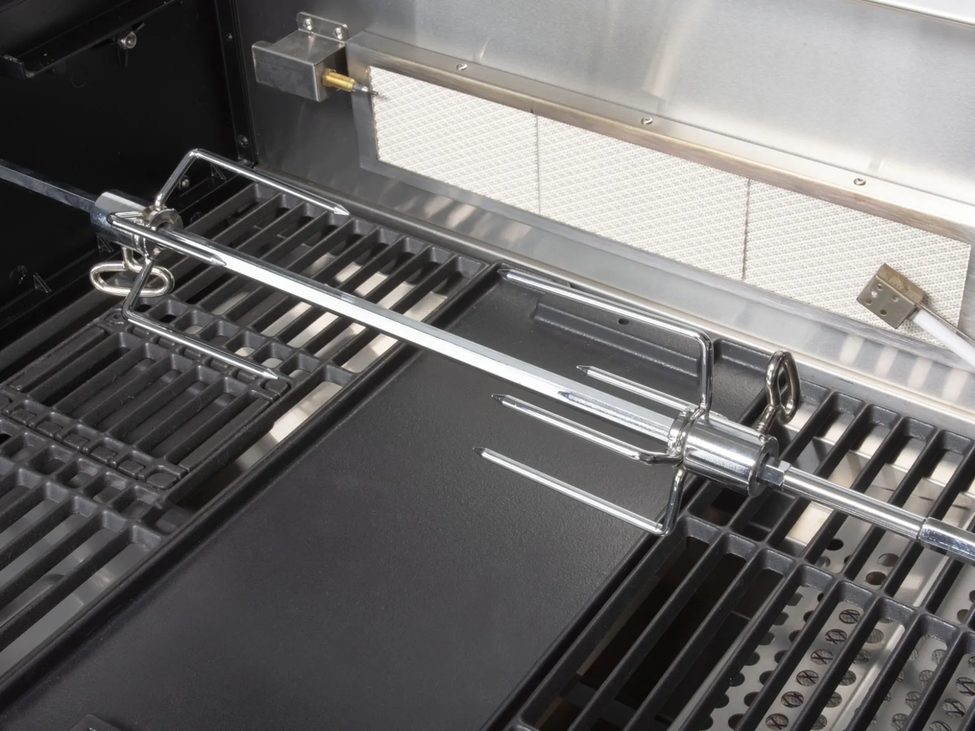 Boretti barbecue draaispit 9x81x16cm t.b.v. Leonardo 2B