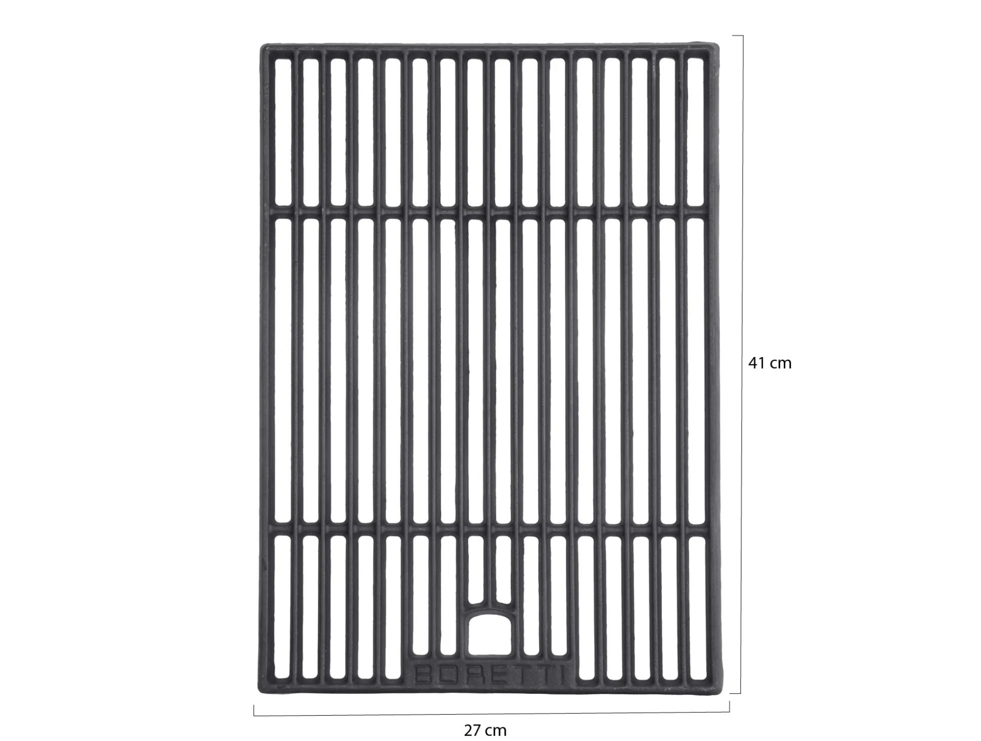 Boretti barbecue grillrooster 41x27x1,4cm t.b.v. Barilo 2.0/Fratello 2.0/Addizio