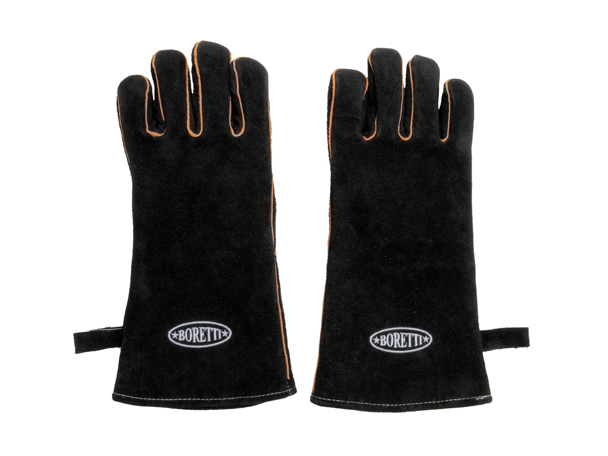 Boretti barbecue handschoenen leer (set van 2)