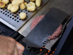 Boretti barbecue 2-in-1 grill tray met spatel 31,5x7,5x43cm