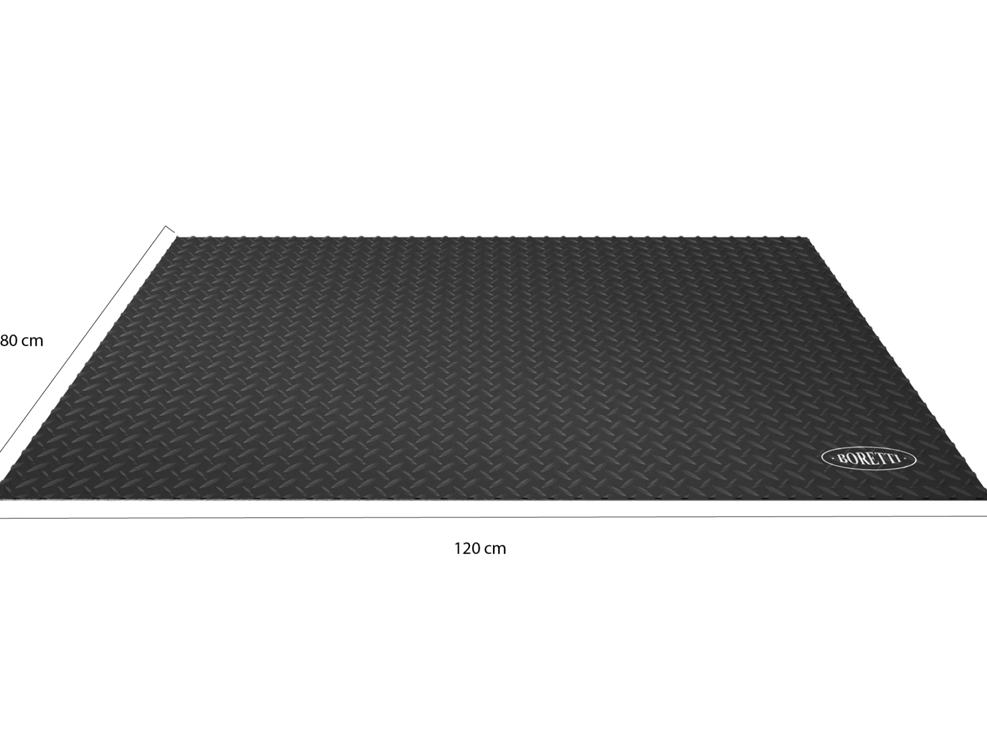 Boretti barbecue vloermat 120x80cm
