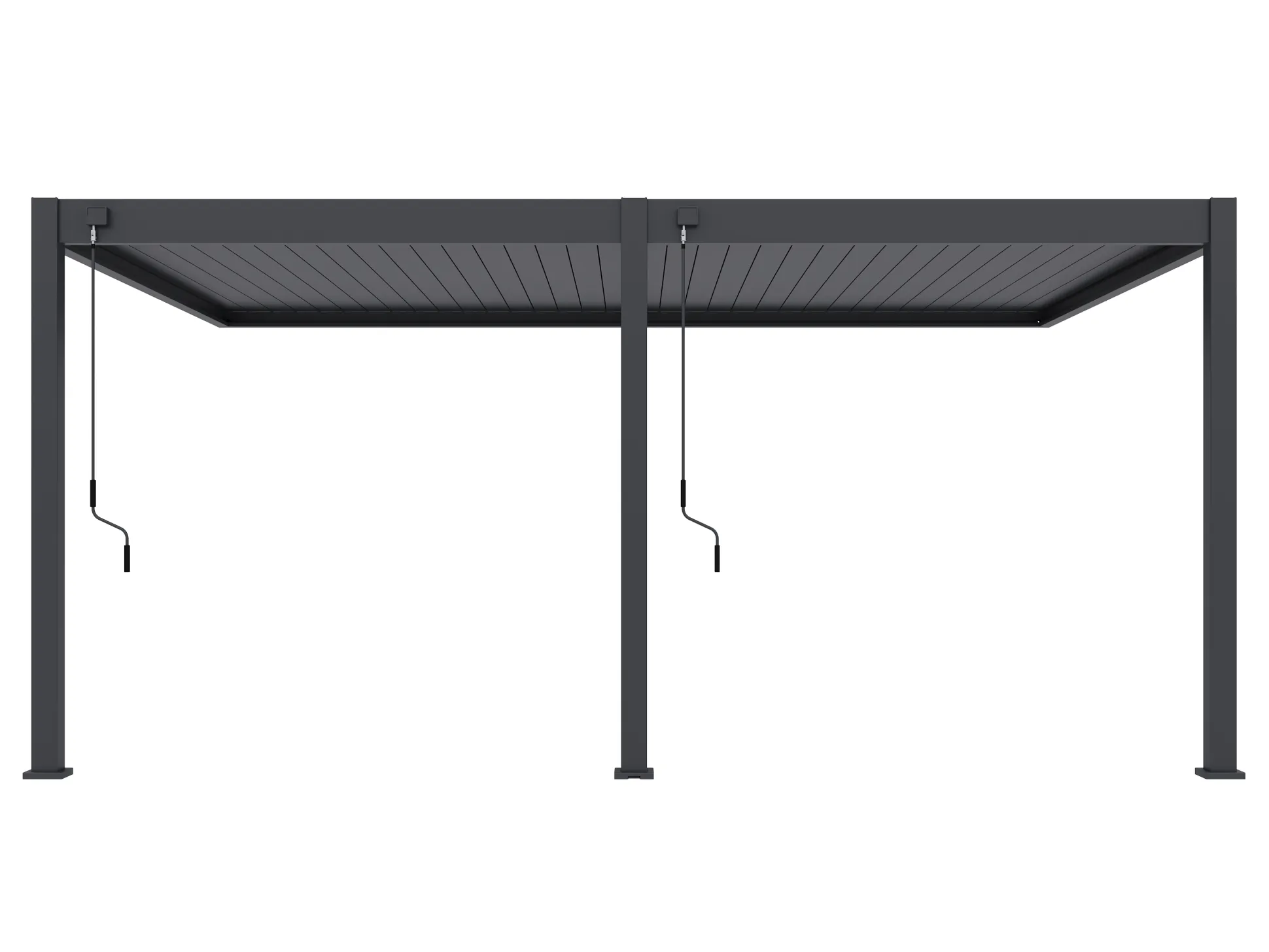 Cedrino Muur Pergola 530x360x255cm