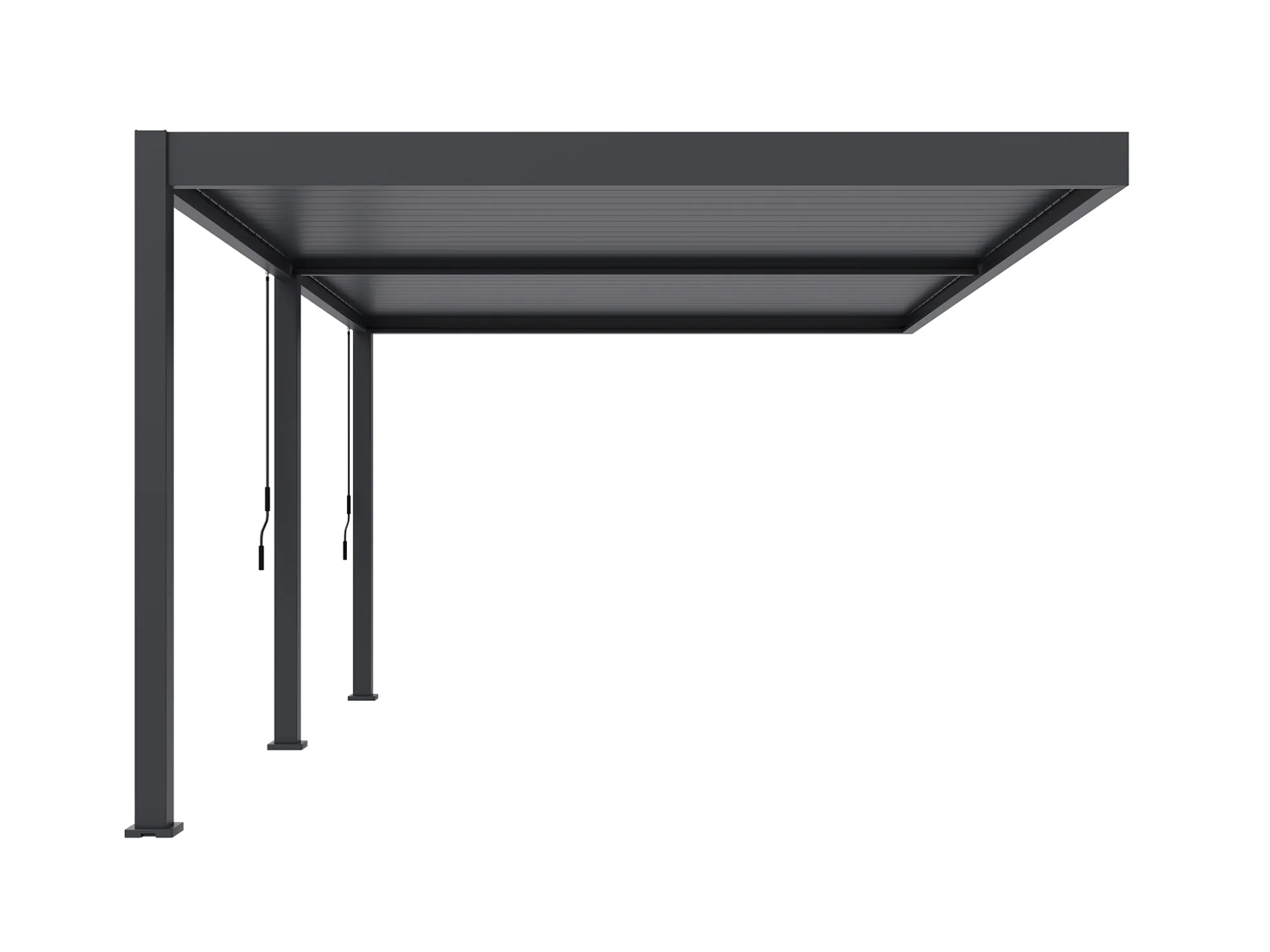 Cedrino Muur Pergola 530x360x255cm