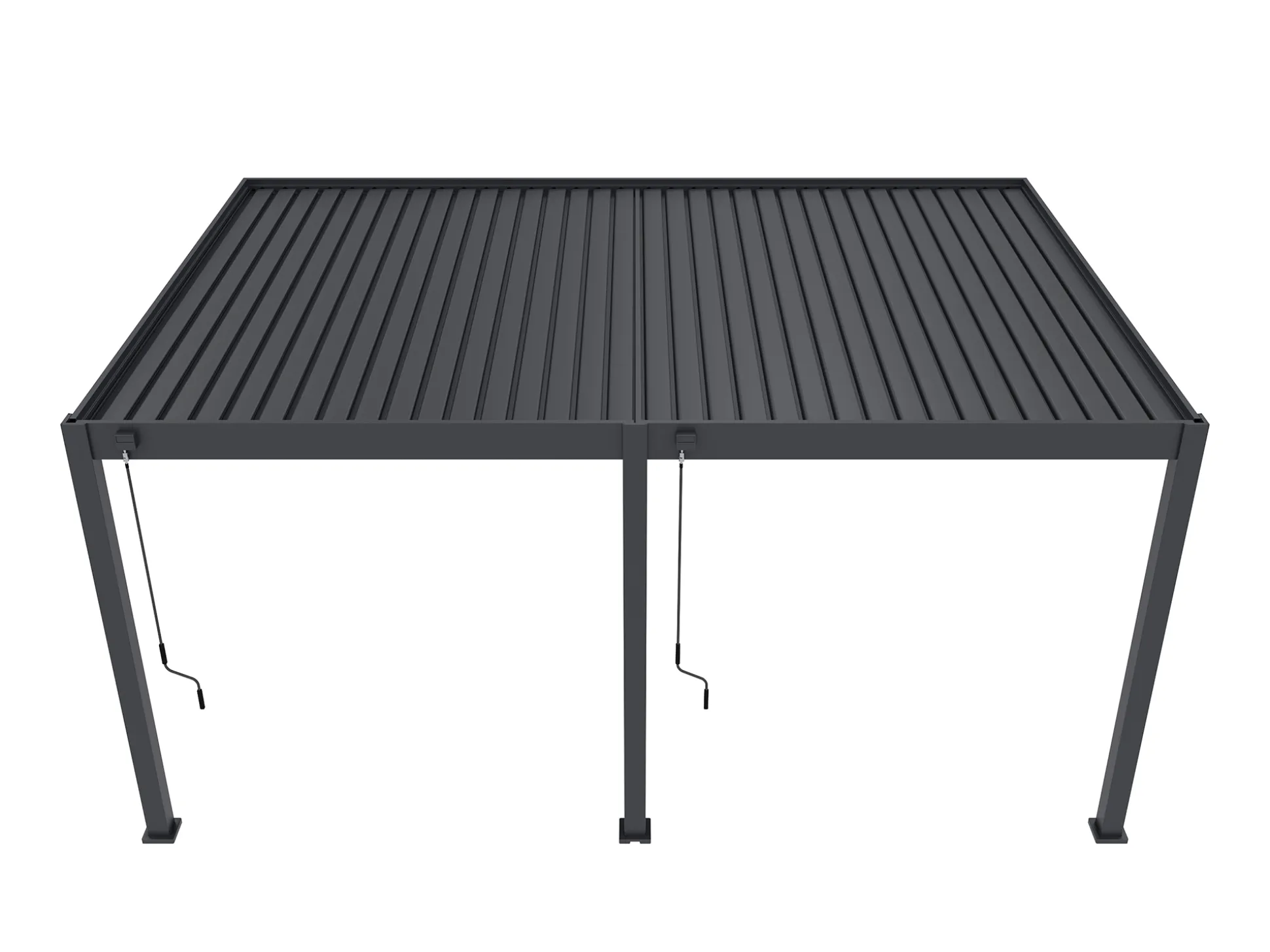 Cedrino Muur Pergola 530x360x255cm