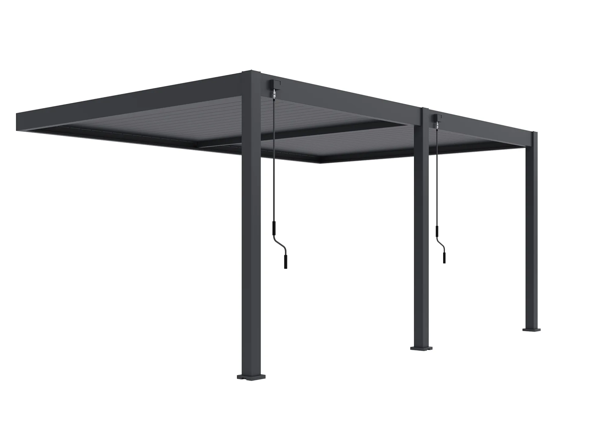 Cedrino Muur Pergola 530x360x255cm