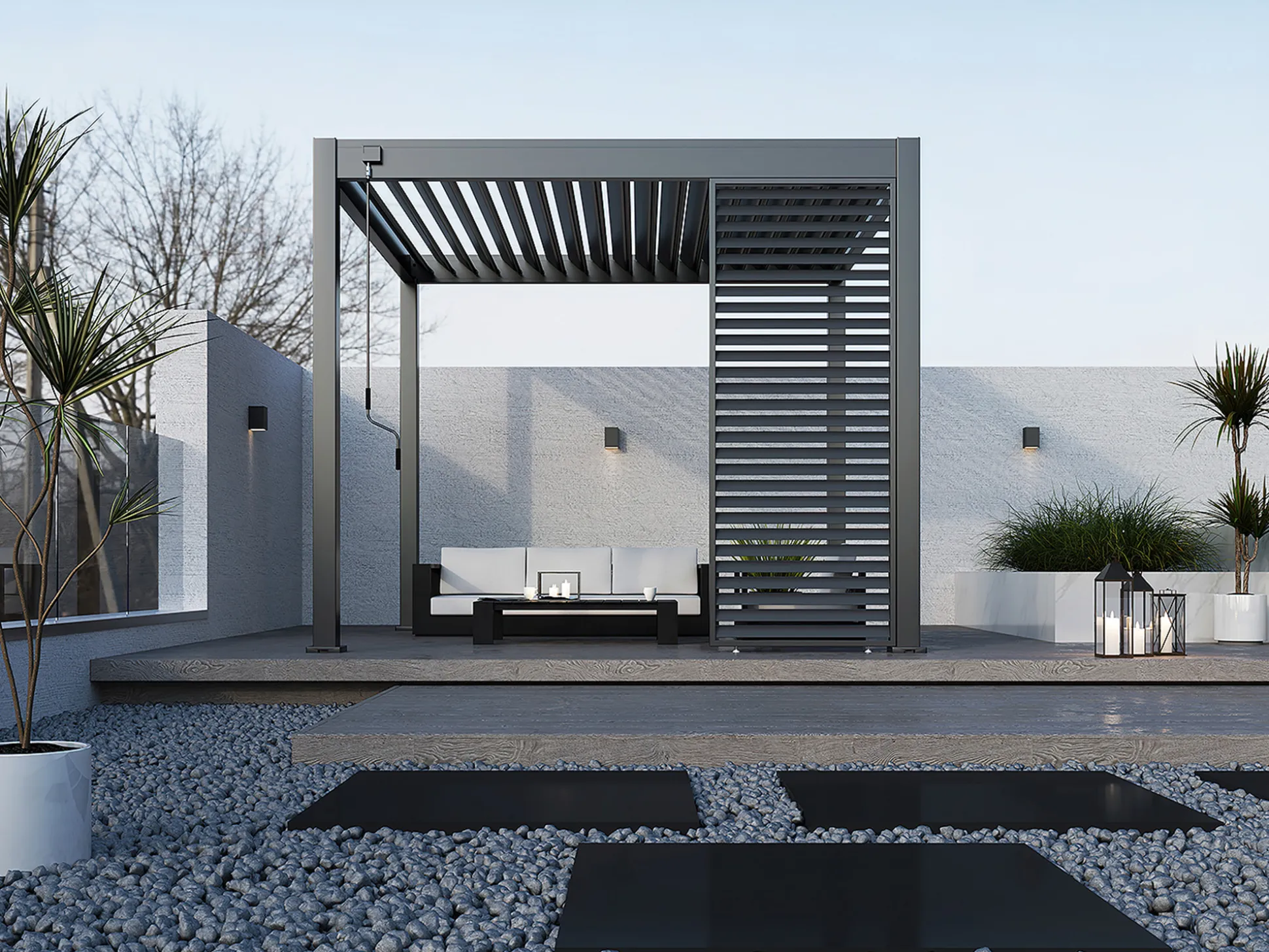 Cedrino Pergola 300x300x255cm