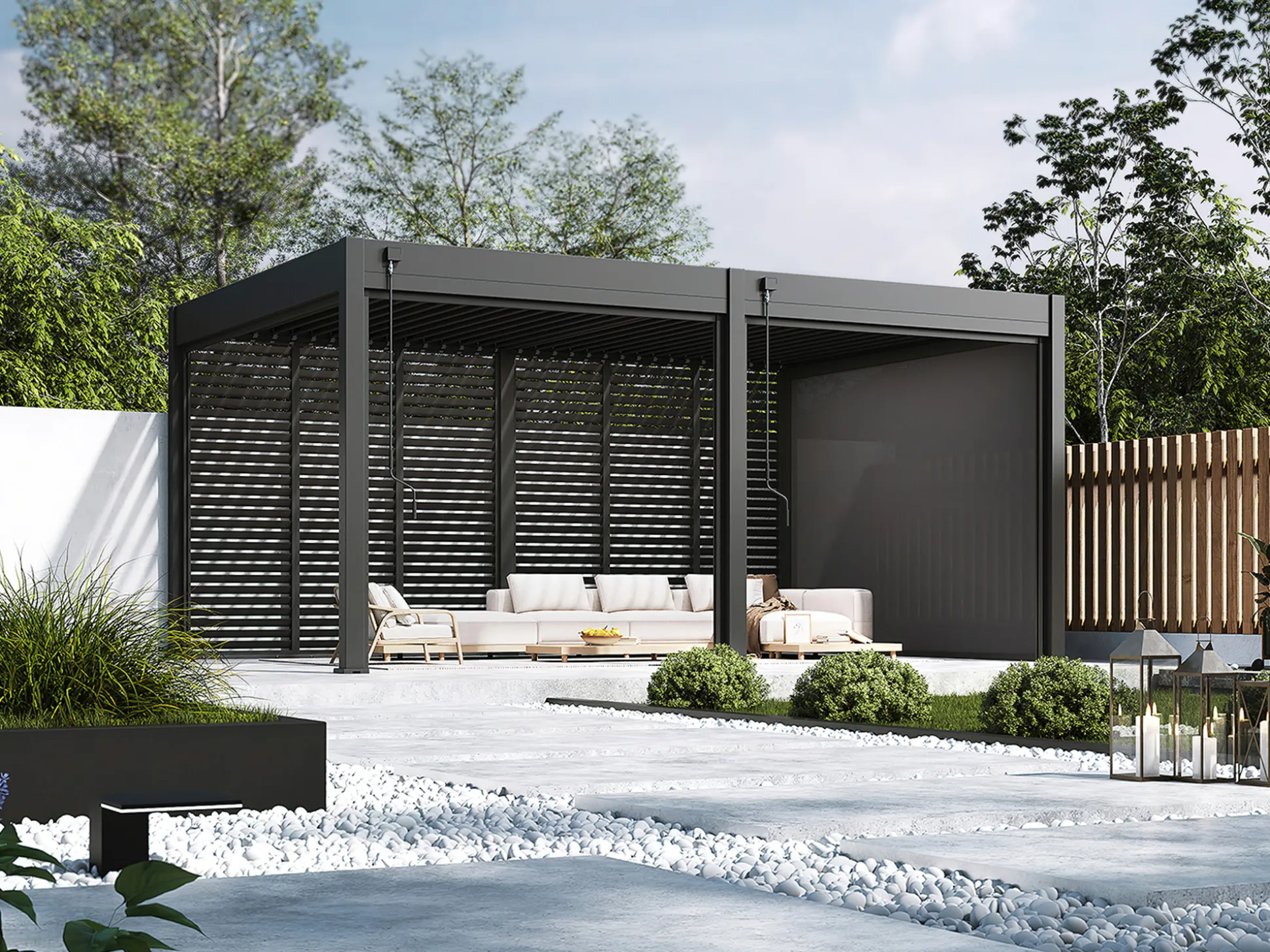 Cedrino Pergola 530x360x255cm