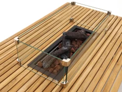 Cosibridge lounge vuurtafel 140x80x50m