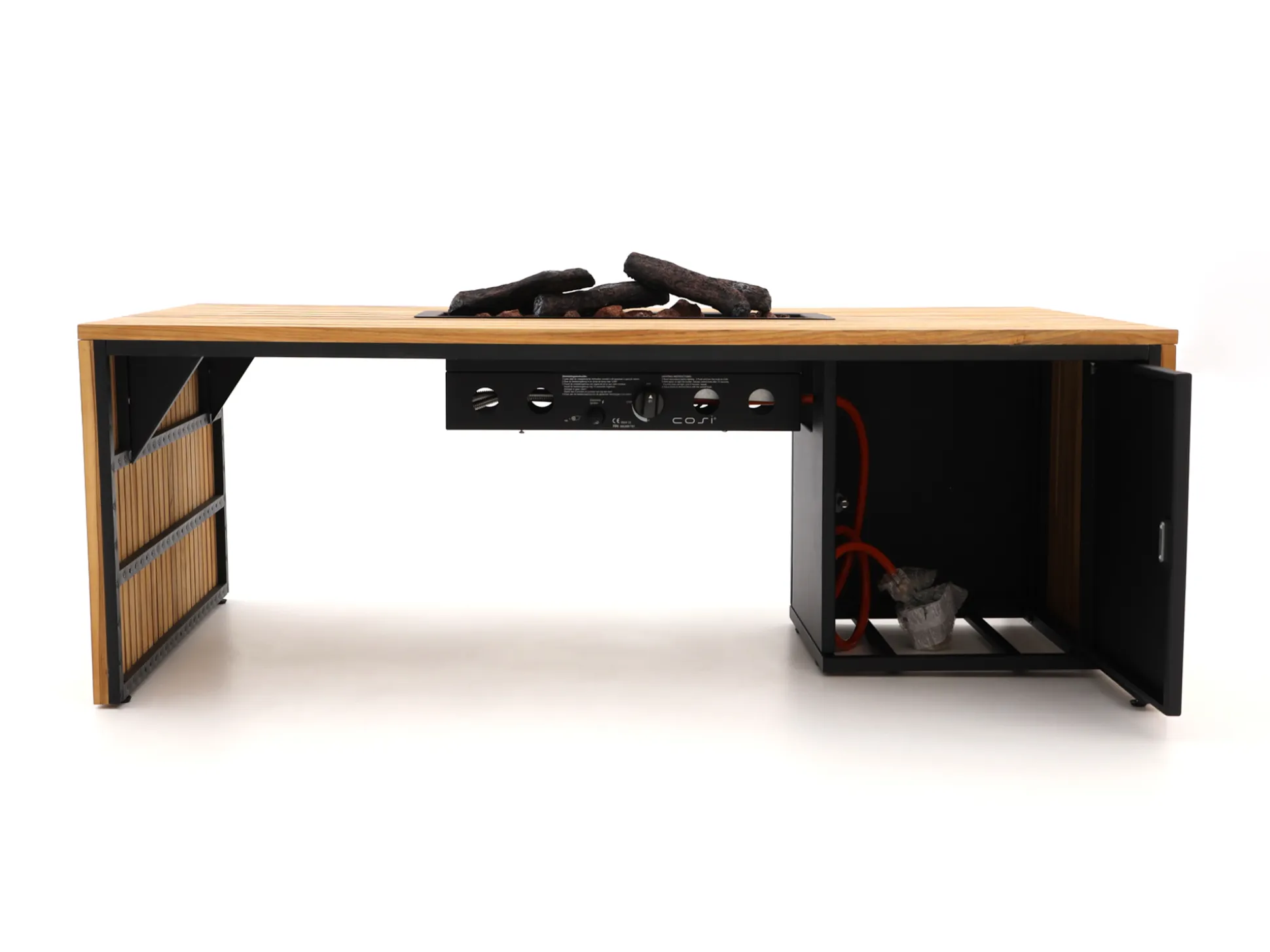 Cosibridge lounge vuurtafel 140x80x50m