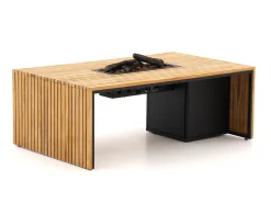 Cosibridge lounge vuurtafel 140x80x50m