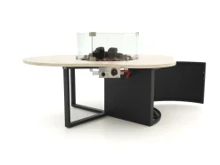 Cosiloft Novi lounge vuurtafel 125x102x50cm