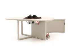 Cosiloft Novi lounge vuurtafel 125x102x50cm