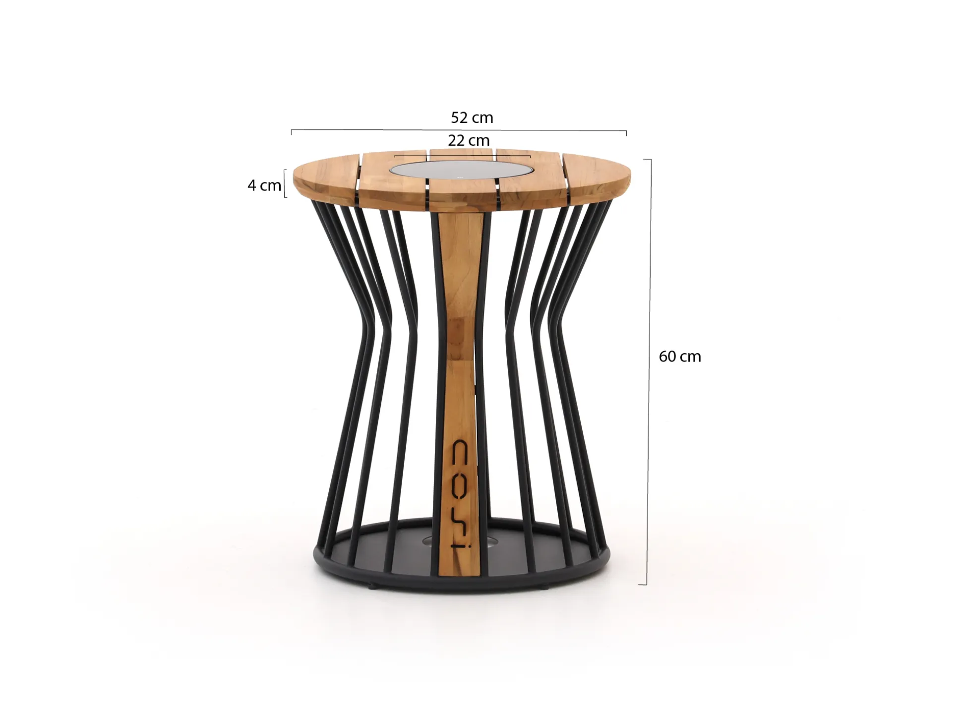 Cosilumia bijzet tuintafel ø52cm (h:60cm)