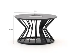 Cosilumia bijzet tuintafel ø70cm (h:41cm)
