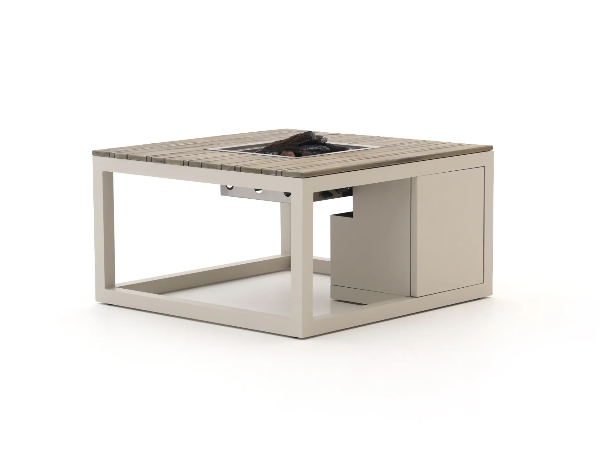 Cosiraw lounge vuurtafel 100x100x55cm