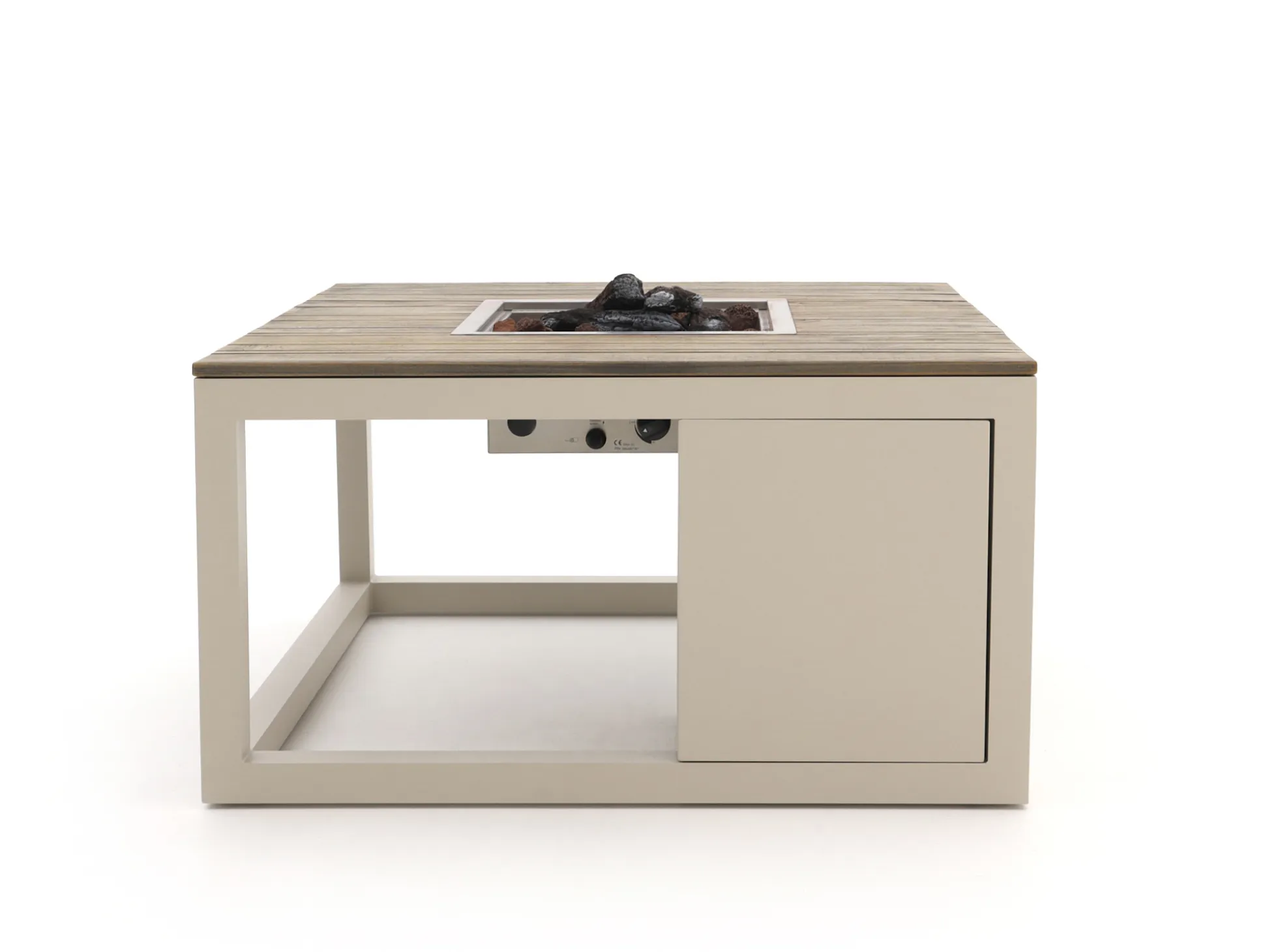 Cosiraw lounge vuurtafel 100x100x55cm