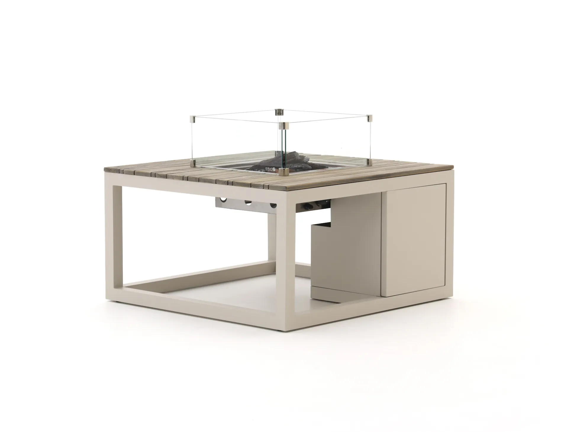 Cosiraw lounge vuurtafel 100x100x55cm