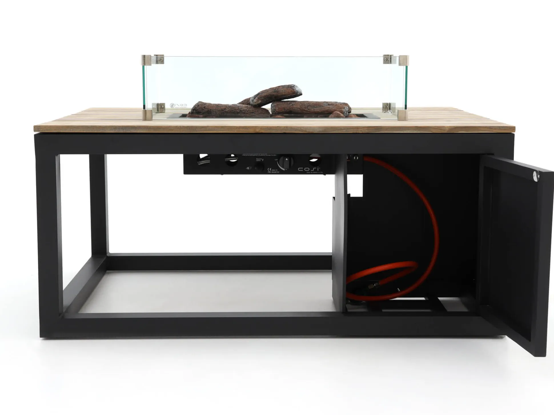 Cosiraw lounge vuurtafel 120x80x55cm