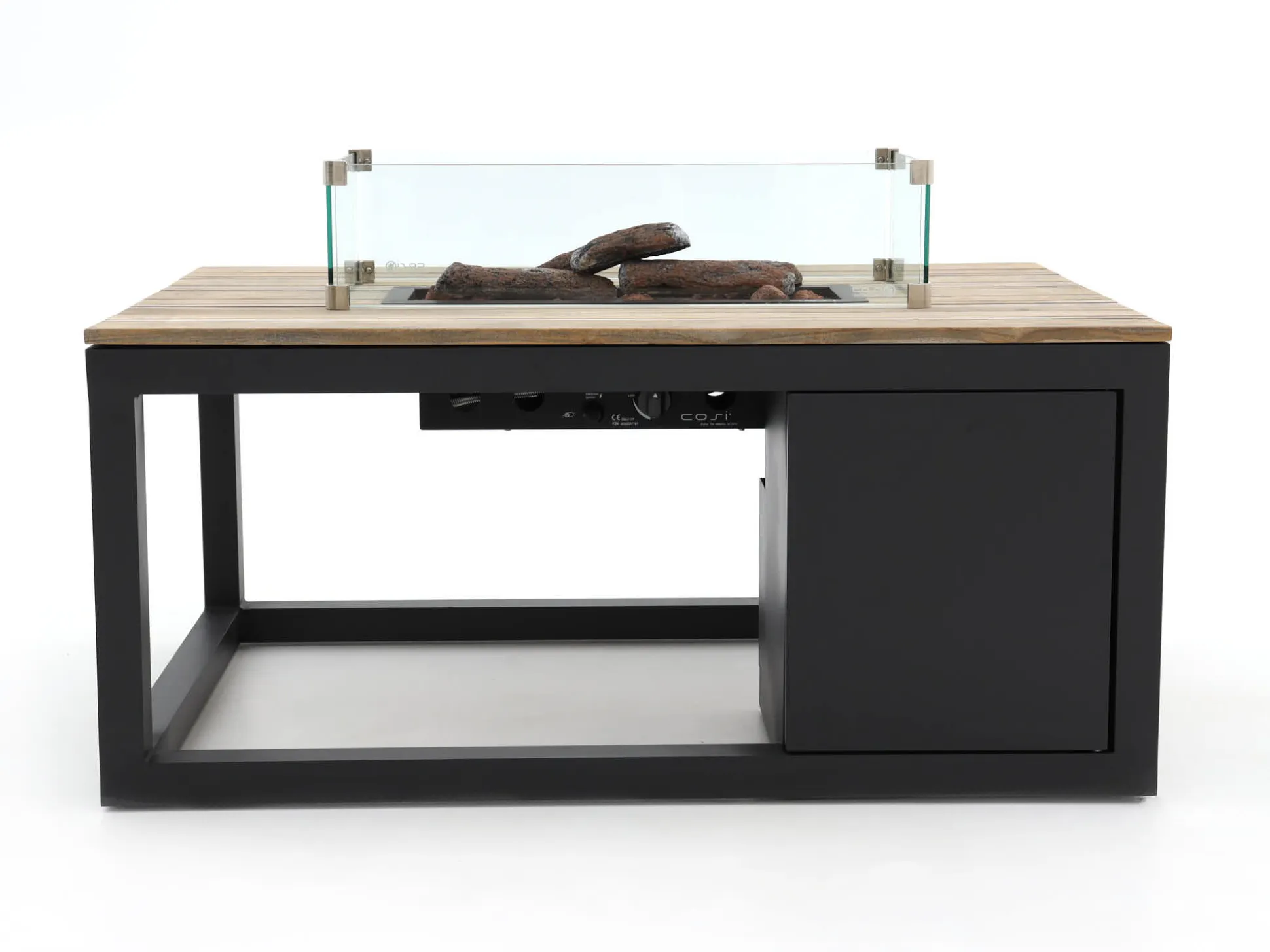 Cosiraw lounge vuurtafel 120x80x55cm