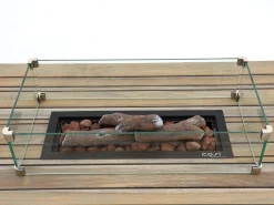 Cosiraw lounge vuurtafel 120x80x55cm