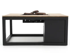 Cosiraw lounge vuurtafel 120x80x55cm