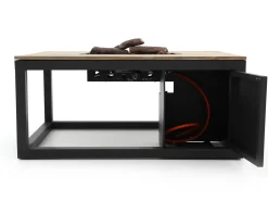 Cosiraw lounge vuurtafel 120x80x55cm