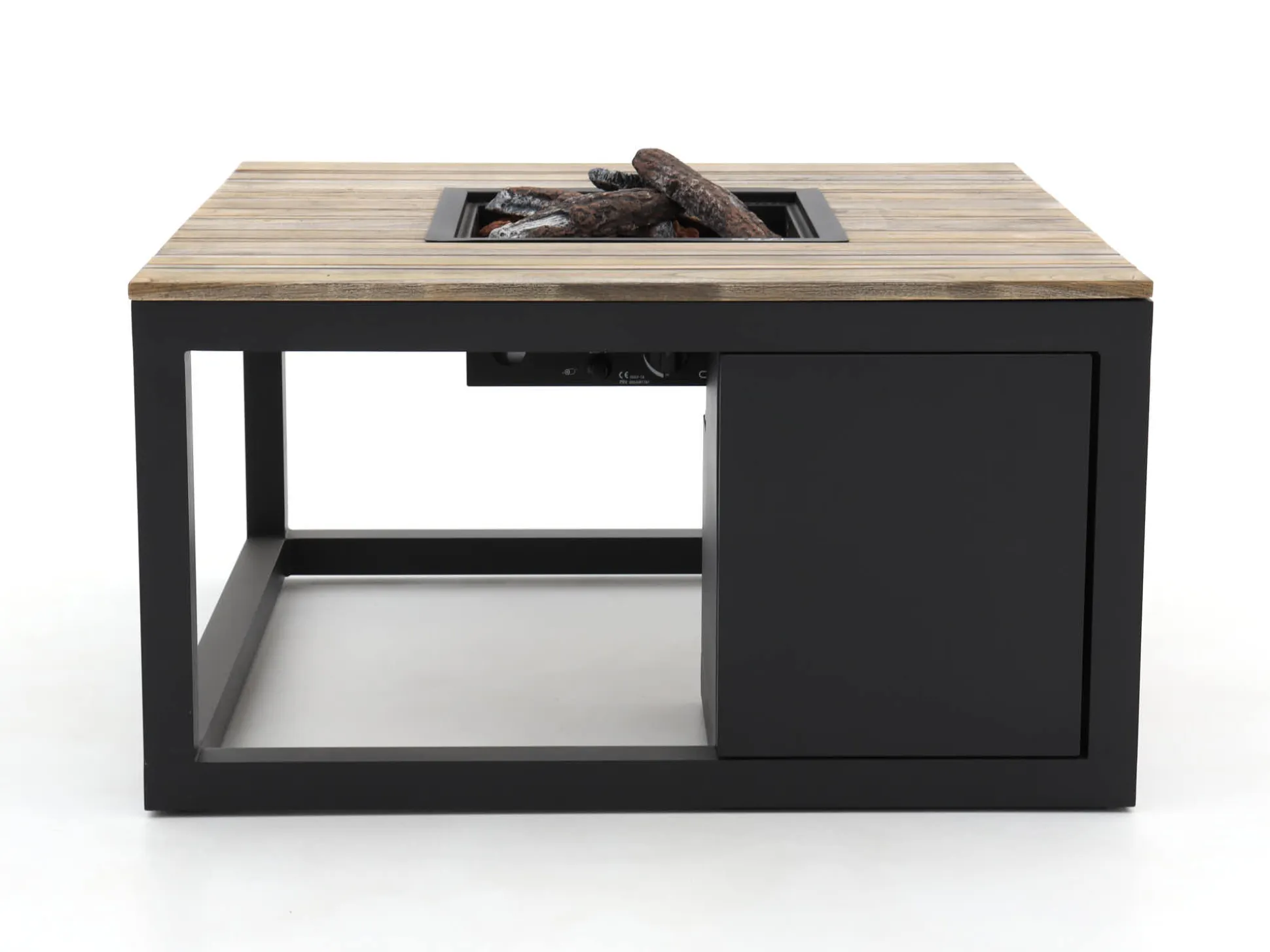 Cosiraw lounge vuurtafel 100x100x55cm