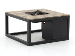 Cosiraw lounge vuurtafel 100x100x55cm