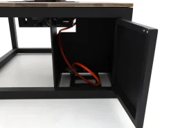 Cosiraw lounge vuurtafel 100x100x55cm