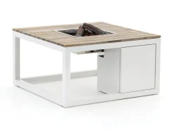Cosiraw lounge vuurtafel 100x100x55cm