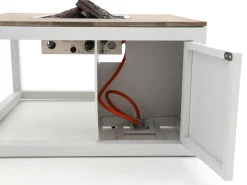 Cosiraw lounge vuurtafel 100x100x55cm