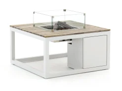 Cosiraw lounge vuurtafel 100x100x55cm