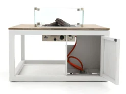 Cosiraw lounge vuurtafel 100x100x55cm